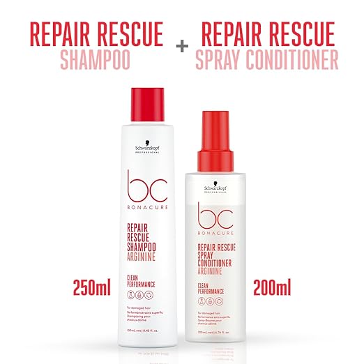 Schwarzkopf Professional Bonacure Repair Rescue Shampoo with Conditioner Combo image 2