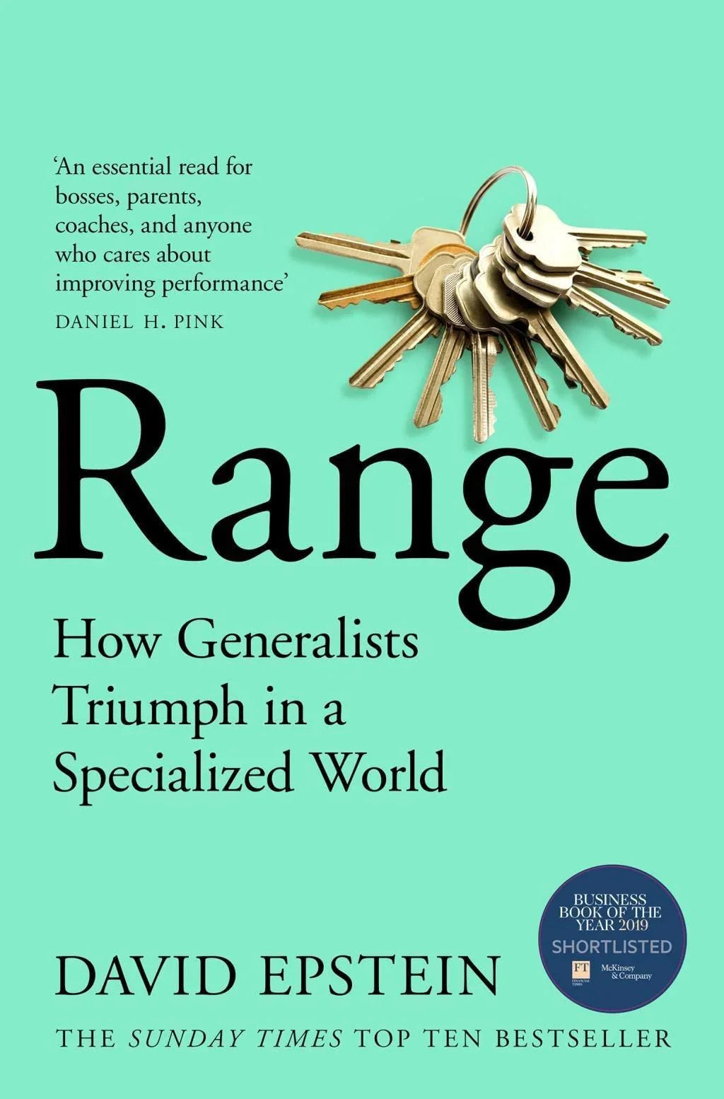 Range: How Generalists Triumph in a Specialized World Paperback