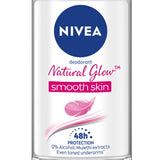 NIVEA Natural Glow Smooth Skin Deodorant Roll On for Women- 50ml image 4