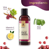 PILGRIM French Red Vine  Face Wash 100ml, Face Cream SPF 30 50gm, & Night Gel Creme 50gm image 2