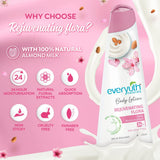 Everyuth Naturals Body Lotion Rejuvenating Flora - 200ml image 5