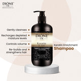 DIONE UK Keratin Enrichment Hair Shampoo (300 ML) image 2