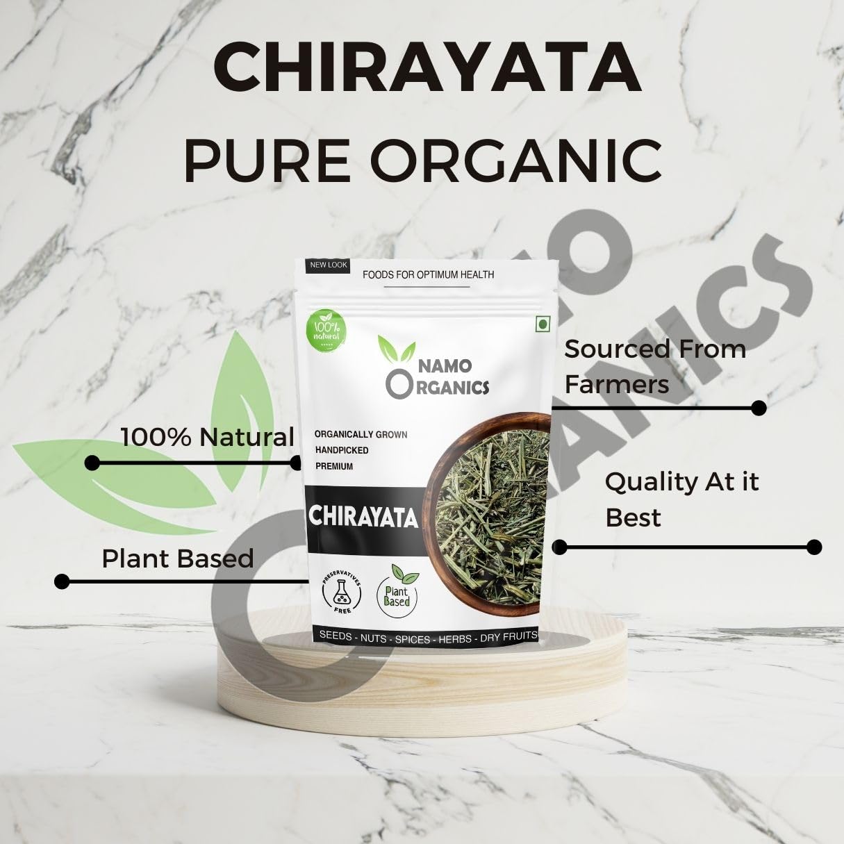 Namo Organics Chirayata - 200gms image 4