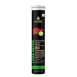 Auric Liver Detox Effervescent Tablet Drop Fizz & Drink