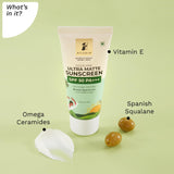 Pilgrim Squalane ULTRA MATTE SUNSCREEN SPF 50 PA+++  50 gm image 3