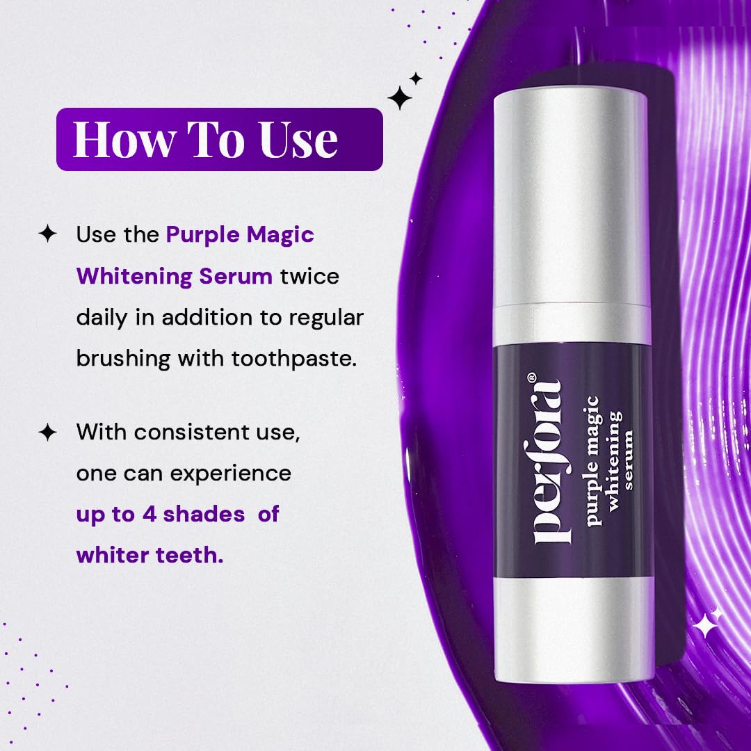 Perfora Purple Magic Whitening Serum - 30 ml image 4