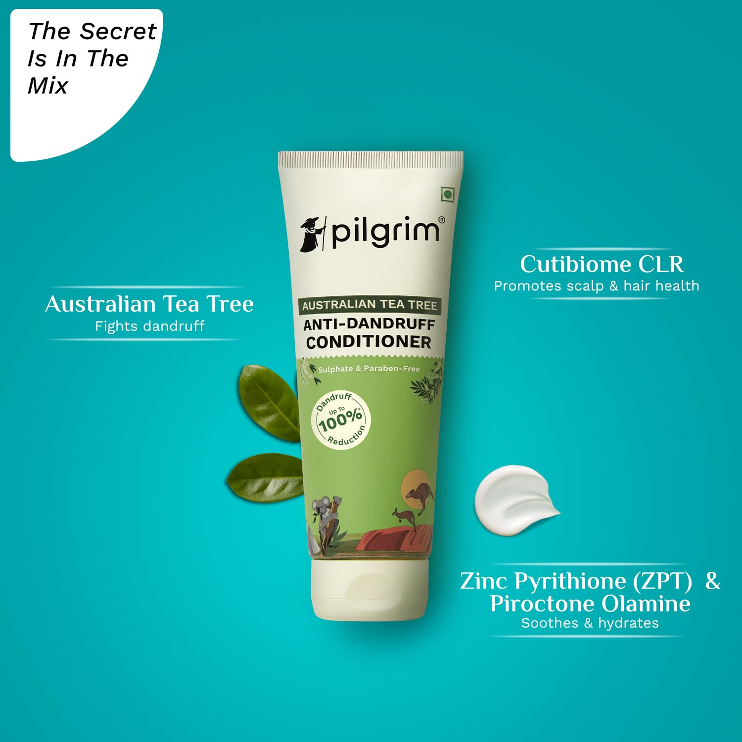 Pilgrim Australian Tea Tree Anti-Dandruff  Conditioner 200ml image 2