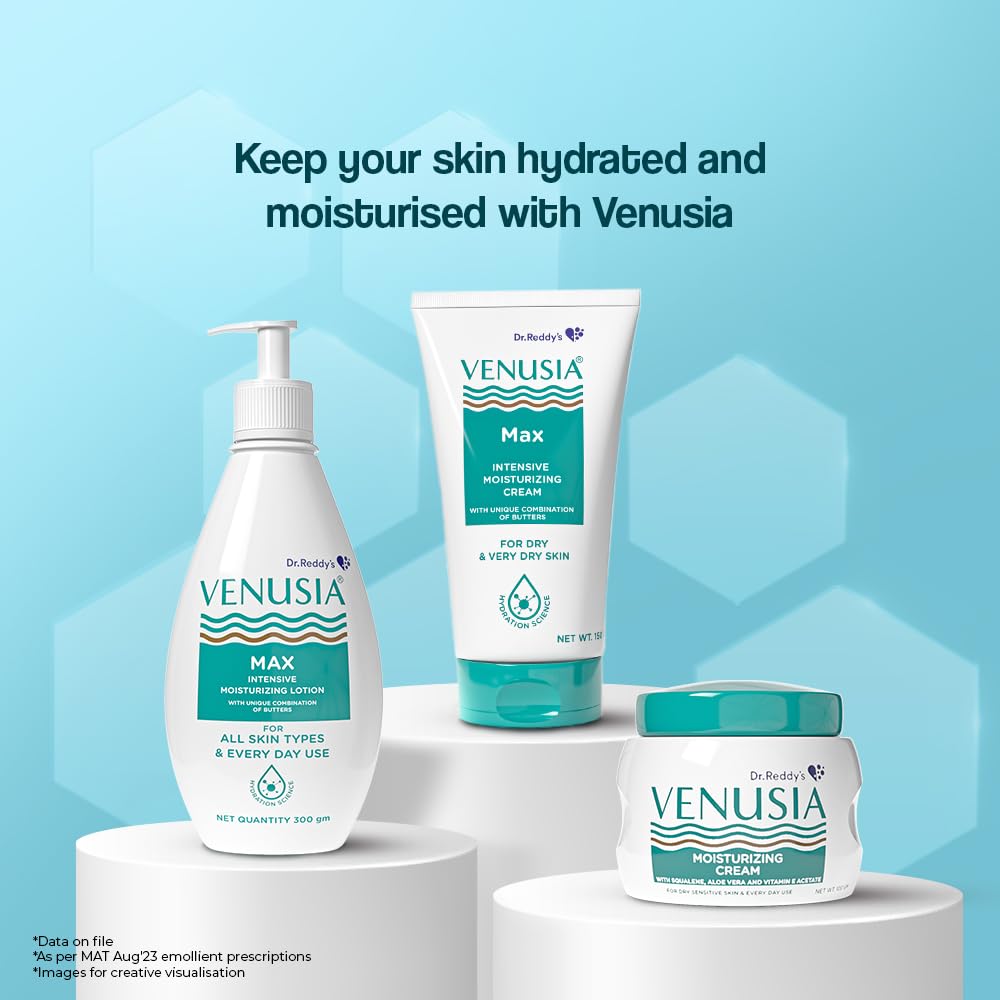 Dr. Reddy's Venusia Max Intensive Moisturizing Cream -150 gm image 4