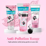 Everyuth Naturals Anti Pollution Pink Clay & Charcoal Face Wash 50g image 6