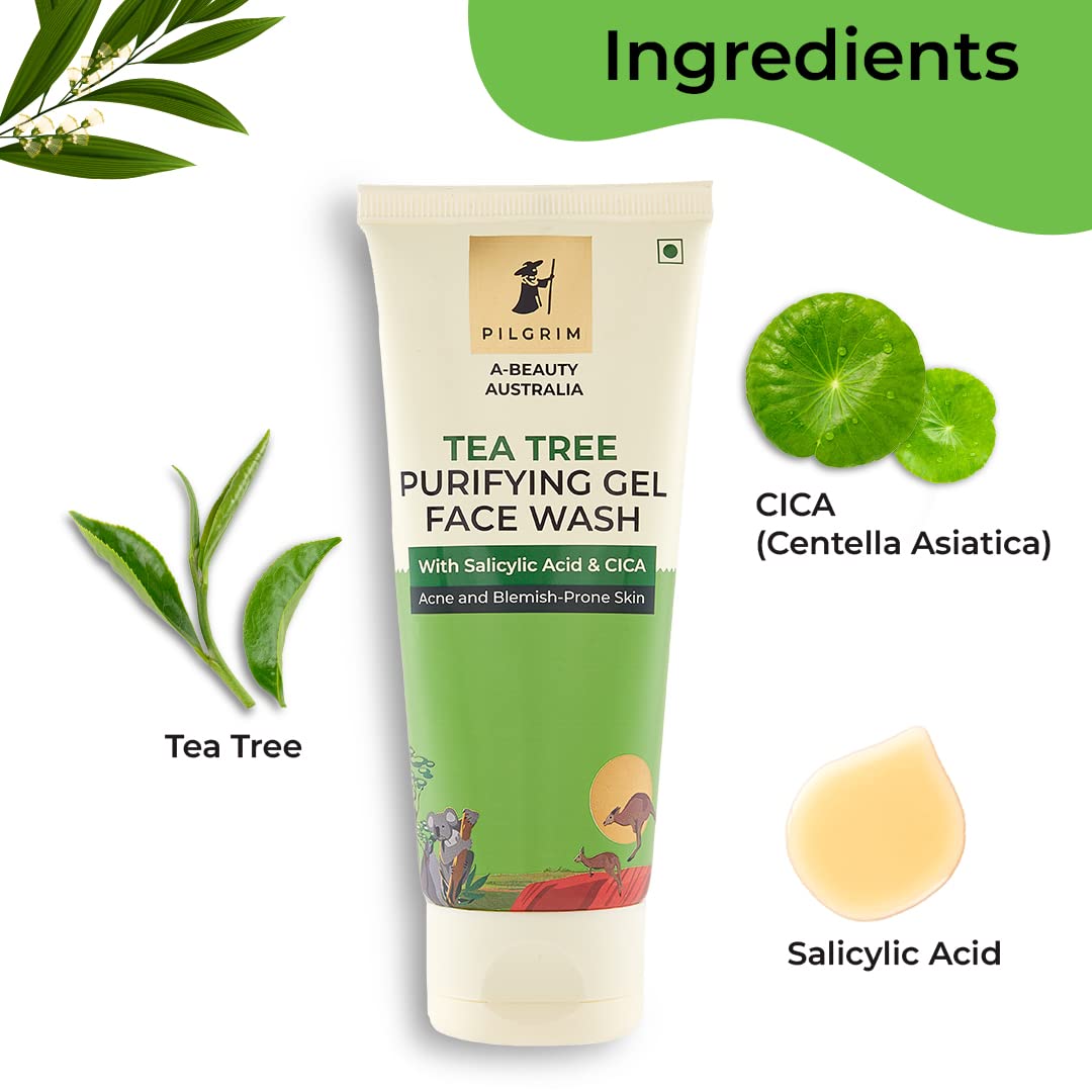 Pilgrim 1% Salicylic Acid Gel Face Wash 100 ml image 3