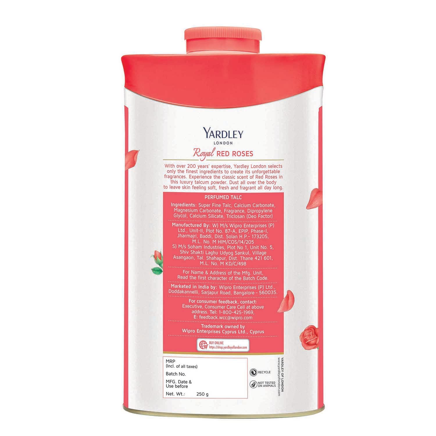 Yardley London Royal Red Roses-250g image 2