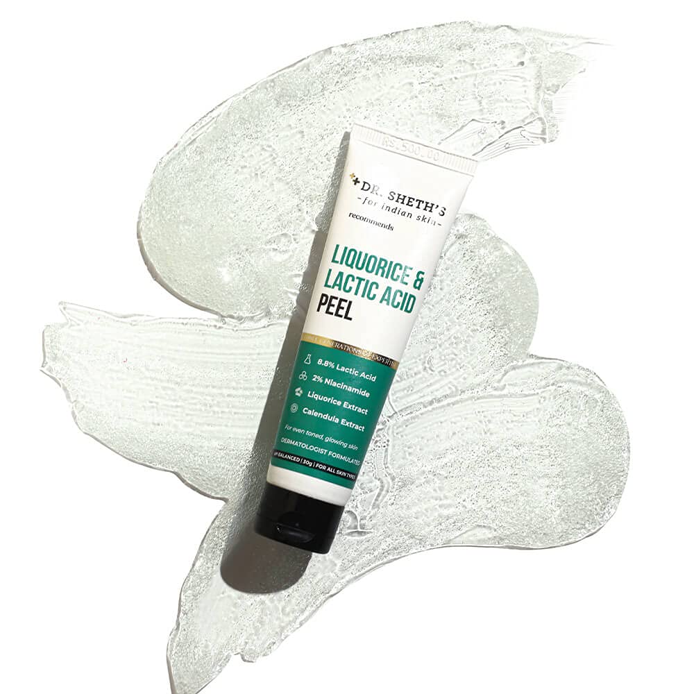 Dr. Sheth's Liquorice & Lactic Acid Peel Mask-30 gm image 4