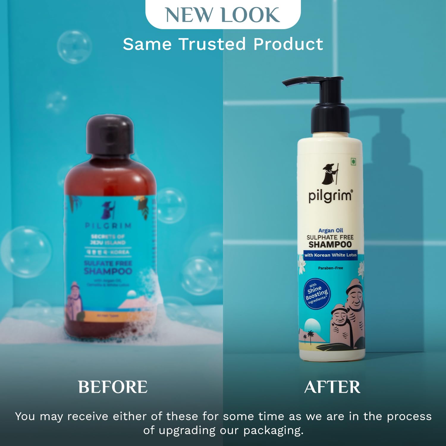 Pilgrim  Shampoo 200ml, Argan Oil Hair Conditioner 200ml and Argan Oil Hair Serum 100ml image 2