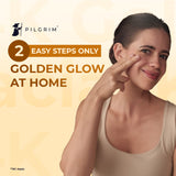 Pilgrim 24K Gold Facial Kit  24K Gold Face Mask Pack 50gm | 24K Gold Beauty Oil 20ml | image 5