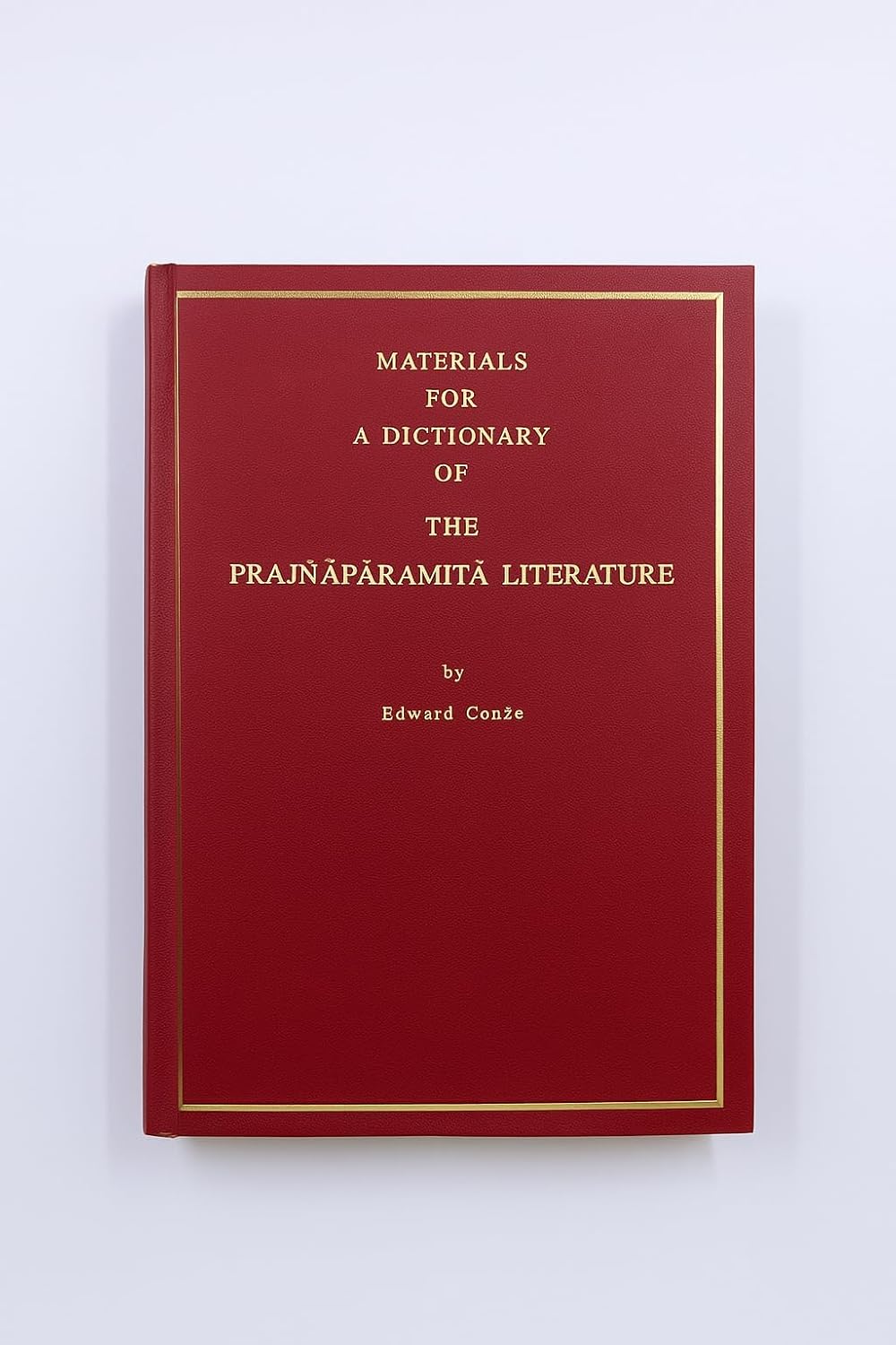 Materials for a Dictionary of the Prajnaparamita Literature - Edward Conze – Dev Publishers & Distributors