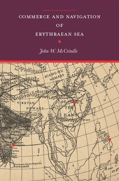 Commerce and Navigation of the Erythraean Sea - John W. McCrindle – Dev Publishers & Distributors