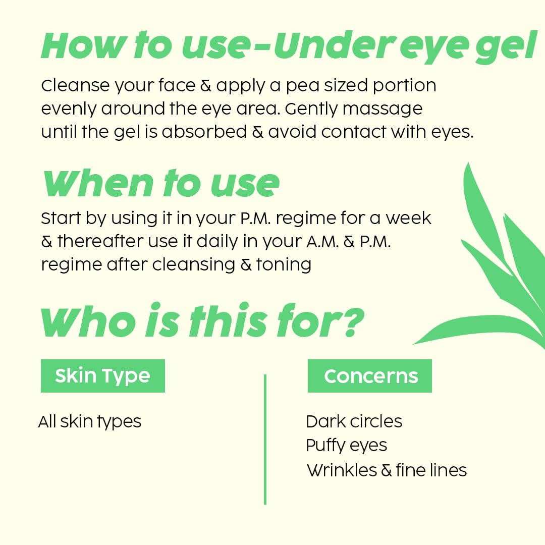 PLIX  Under-Eye Gel and SPF 50+ Guava Glow Sunscreen Combo image 5