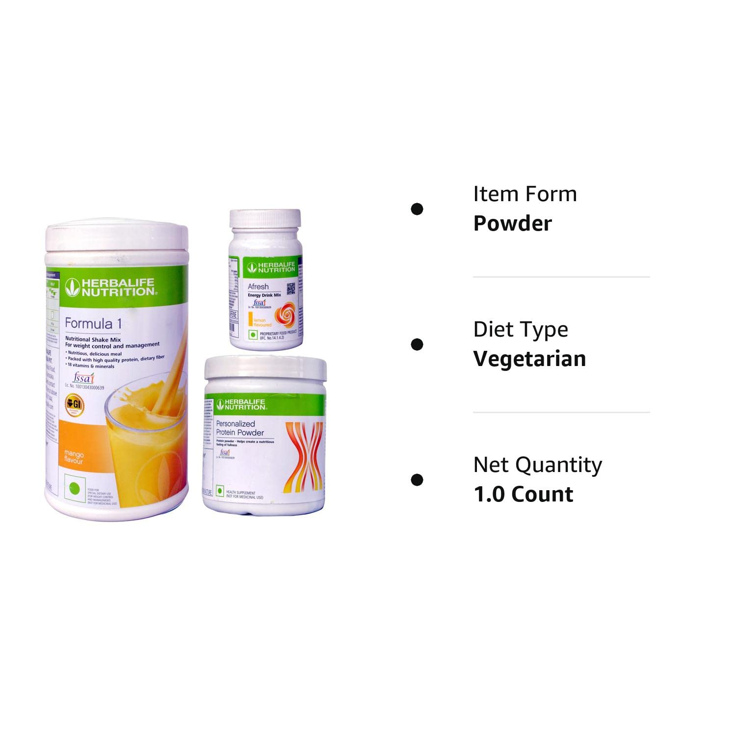 Herbal Formula 1 Combo of mango Shake + Protein Powder 200g & Afresh Lemon image 5