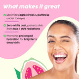 PLIX  Under-Eye Gel and SPF 50+ Guava Glow Sunscreen Combo image 4