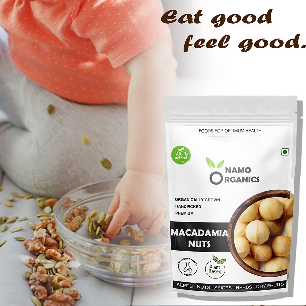 Namo Organics Macadamia Nuts -250g image 7