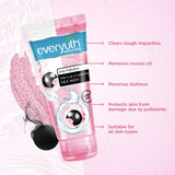 Everyuth Naturals Anti Pollution Pink Clay & Charcoal Face Wash 50g image 4