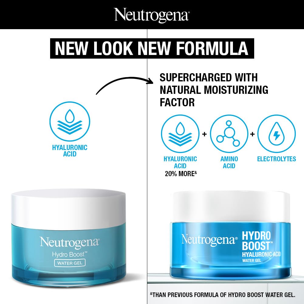 neutrogena hydro water gel face moisturizer 50ml image 2