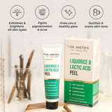 Dr. Sheth's Liquorice & Lactic Acid Peel Mask-30 gm image 2