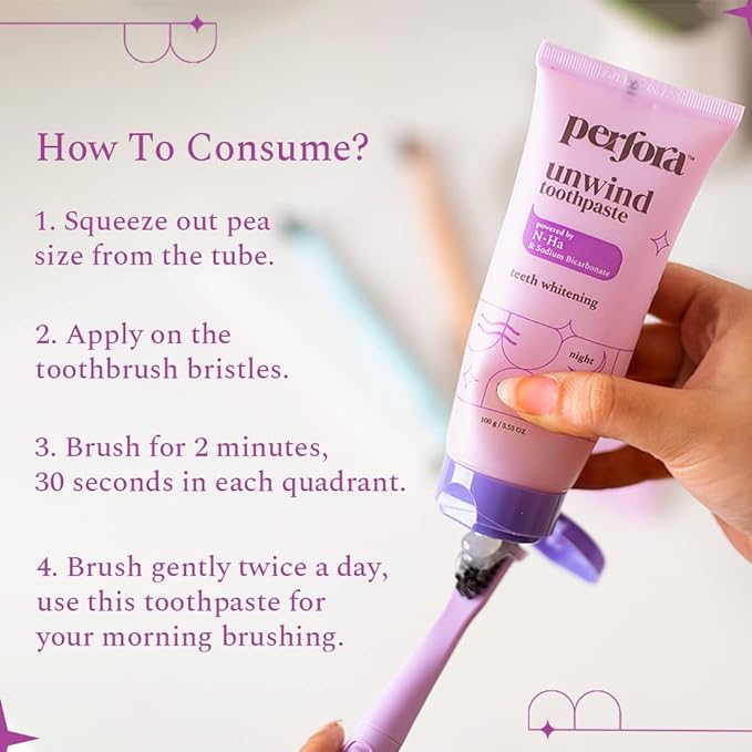 Perfora Unwind Toothpaste - 100 gms image 3