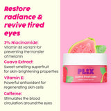 PLIX  Under-Eye Gel and SPF 50+ Guava Glow Sunscreen Combo image 3