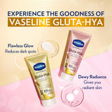 Vaseline Gluta-Hya Flawless Glow, 200ml + Vaseline Sun Protect & Cooling Body Serum Lotion, SPF 30, 180ml image 6