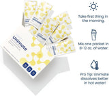 Uni-city Uni-mate Lemon – Yerba Mate Drink Mix (30 Packets) image 3