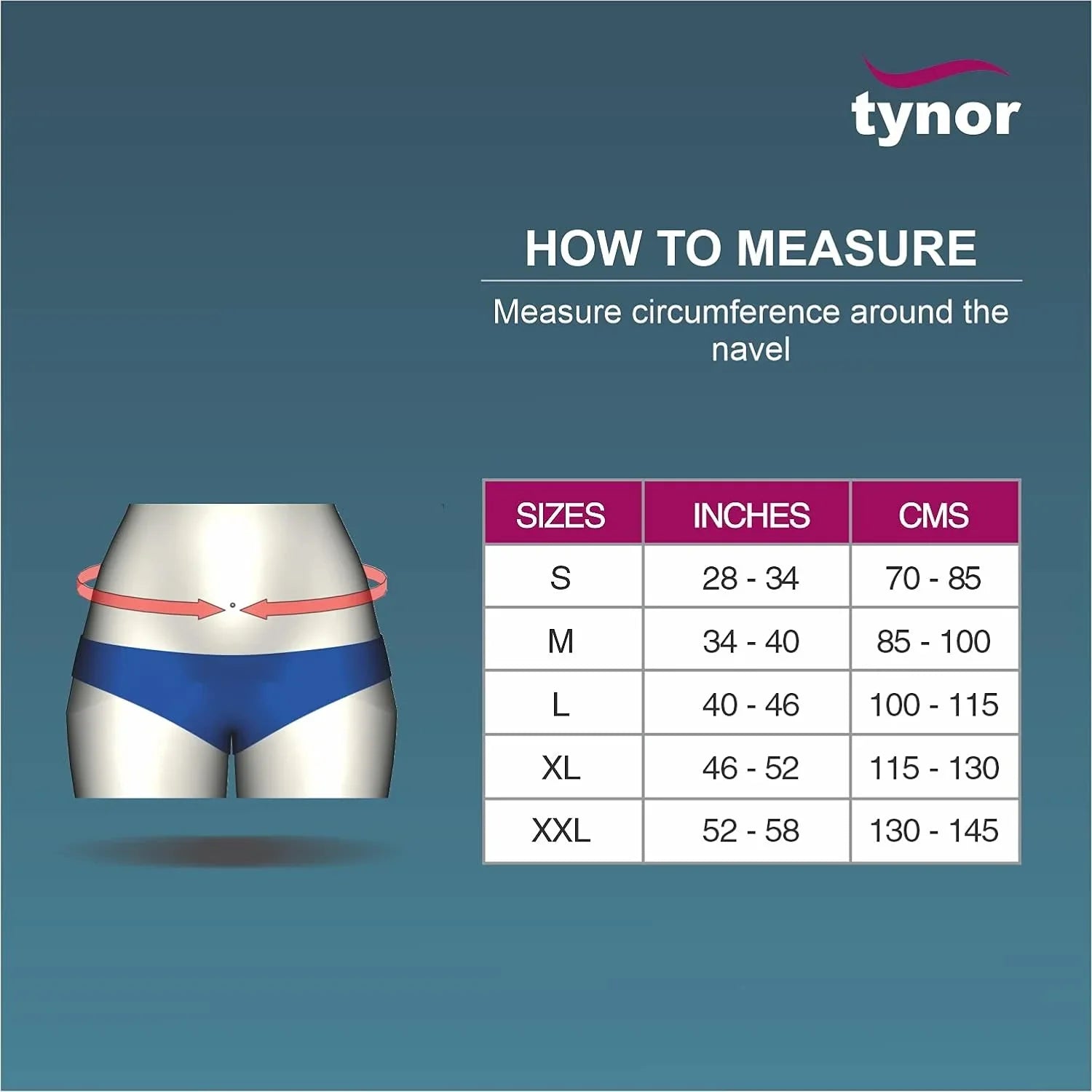 TYNOR Lumbo Sacral Belt, Grey, XL, 1 Unit image 2