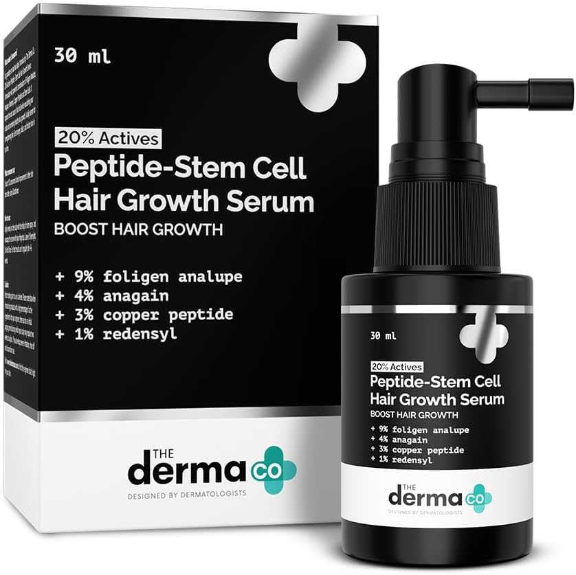 The Derma Co. 20% Actives Peptide Stem Growth Serum- 30ml image 2