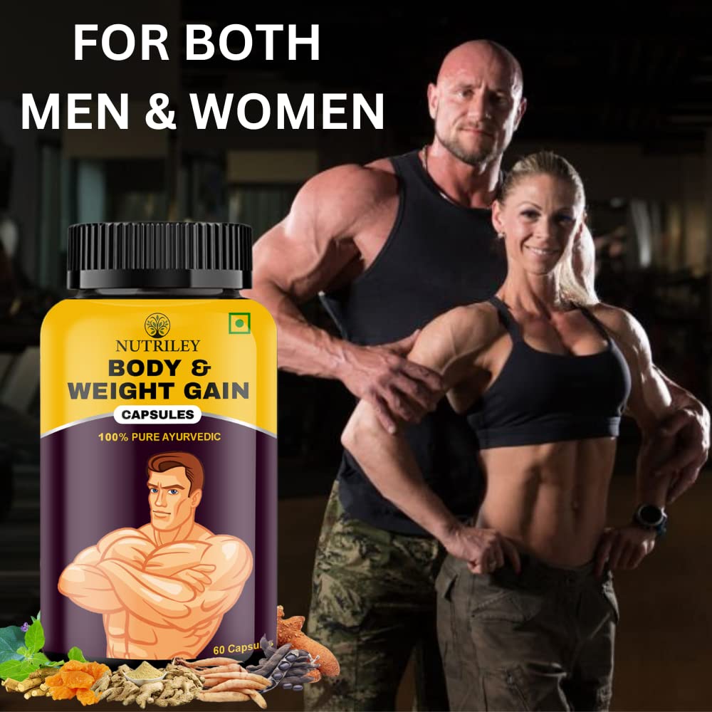 Nutriley Weight Gainer Capsules - 60 caps image 3