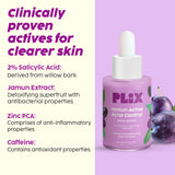 PLIX  Jamun Cleanser-100ml, Body Wash-236ml and Serum-30ml Combo image 5
