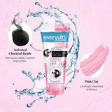 Everyuth Naturals Anti Pollution Pink Clay & Charcoal Face Wash 50g image 5