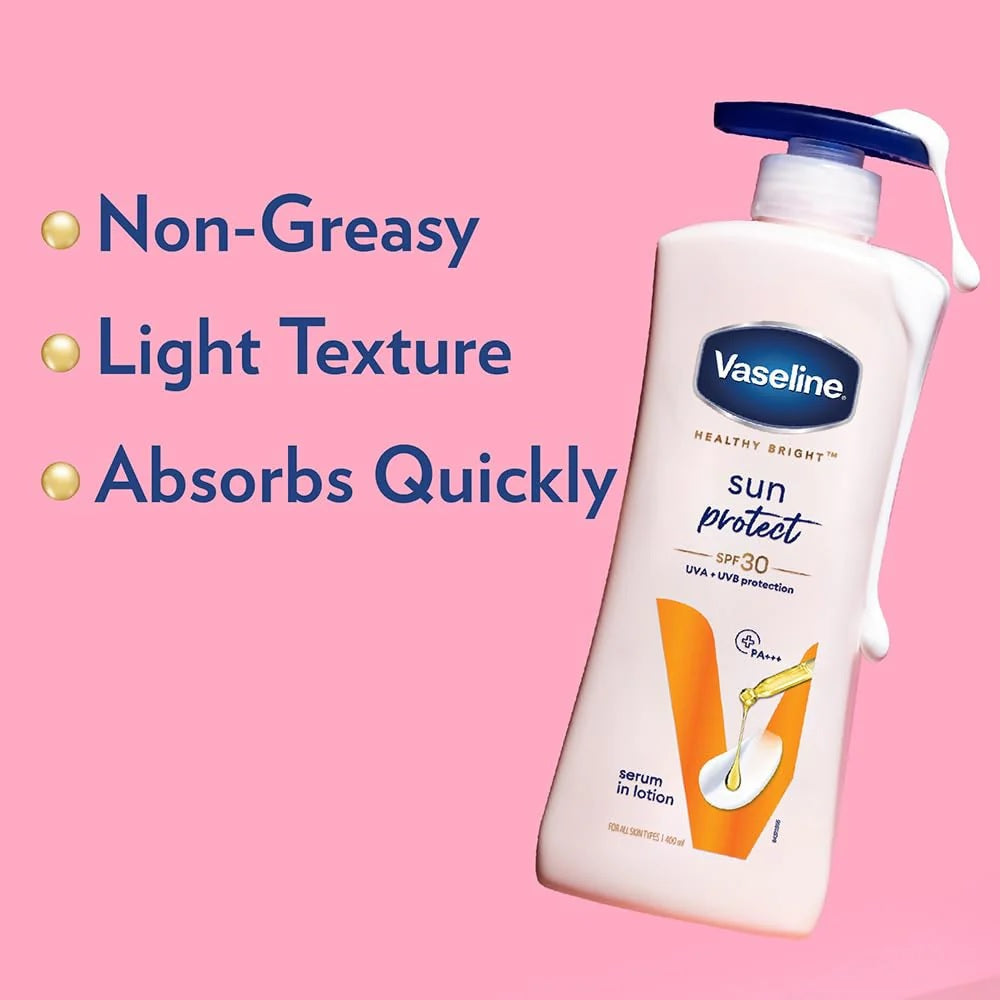 Vaseline Sun Protect SPF 30 Serum In Lotion With UVA + UVB Protection, PA+++ -90 ml image 6