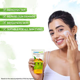 Ubtan Face Wash with Turmeric & Saffron for Tan Removal – 150 ml image 6