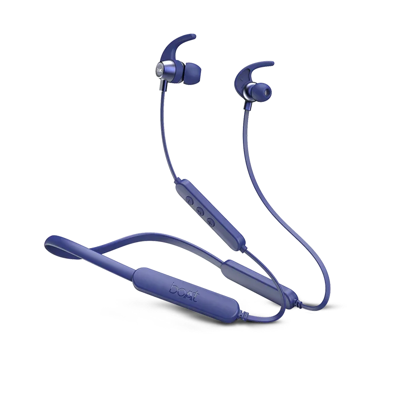 boAt Rockerz 255F Pro with ASAP Charge and upto 10 Hours Playback Bluetooth Headset (Active Blue), In the Ear)