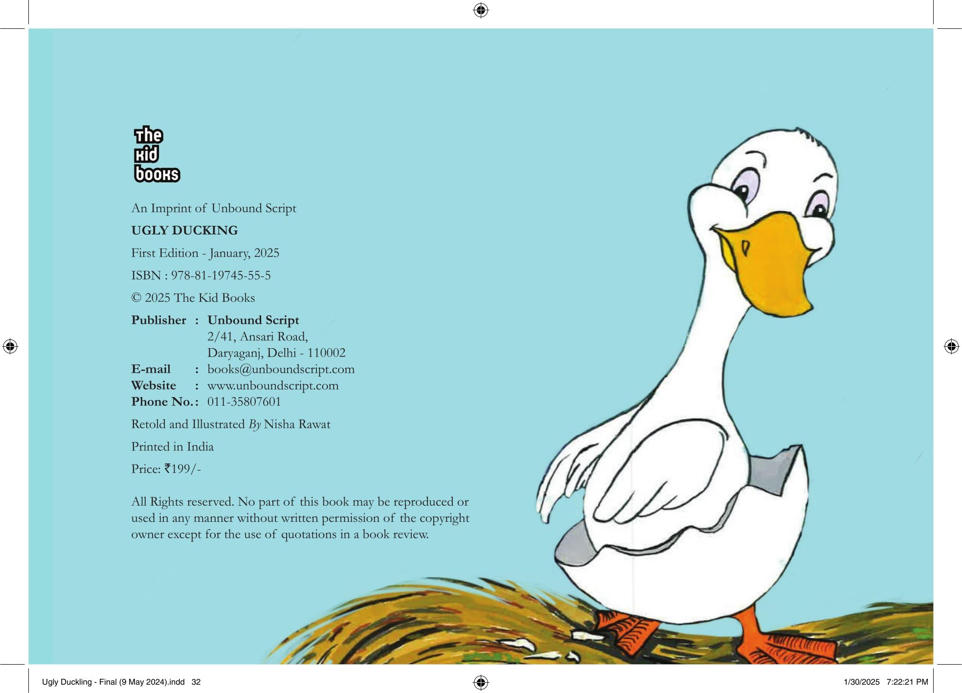 The Ugly Duckling - Hans Christian Andersen – Unbound Script (image 2)
