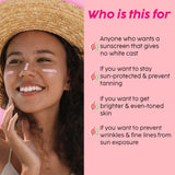 PLIX  SPF 50+ Guava Glow Sunscreen and 23% Vitamin C Guava Face Serum Combo (50g and 20ml) image 6
