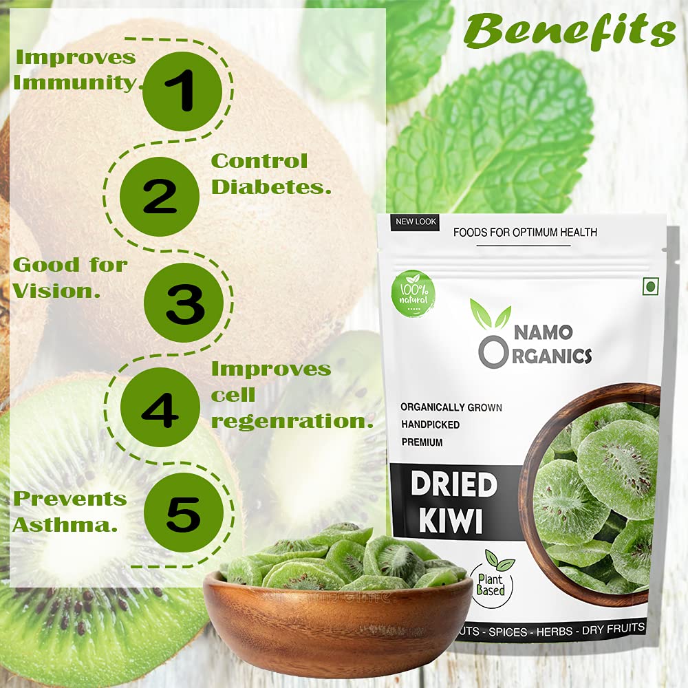 Namo Organics - Dried Kiwi Fruit Slices - 500 Gm image 3