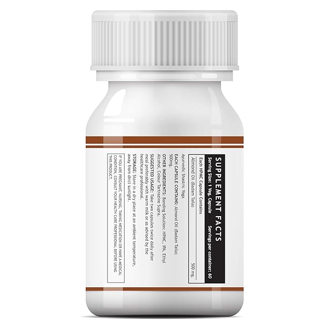 INLIFE Sweet Almond Oil Supplement - 60 tabs image 5