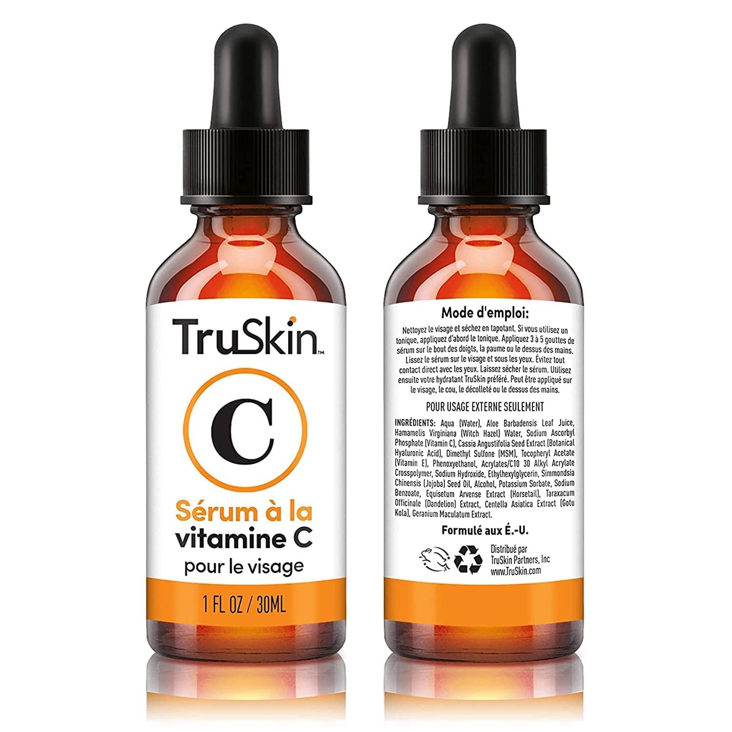 Tru-Skin Vitamin C Face Serum – Hydrating & Revitalizing Facial Serum with Vitamin C, Hyaluronic Acid, and Vitamin E – Nourishing Skin Care Formula, 1 Fl Oz, 30ML image 5