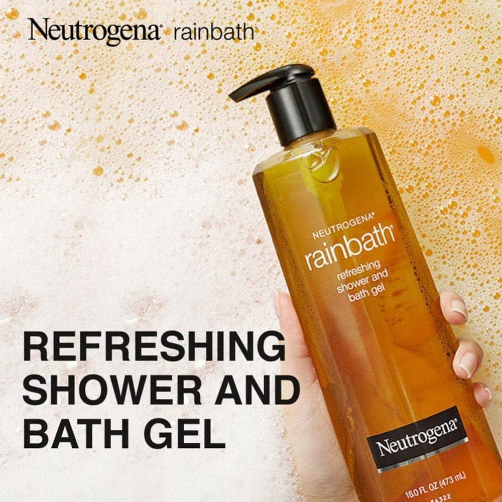 Neutrogena Rainbath Refreshing Showel Gel and Bath Gel, 473ml image 3
