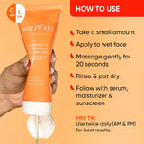 Dot & Key Vitamin C+E Super Bright Gel Face Wash -100 ml image 5