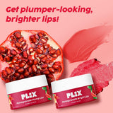 PLIX  Pomegranate Lip Care Combo, Exfoliating Scrub and Plumping Lip Mask (15 + 15) gms image 5
