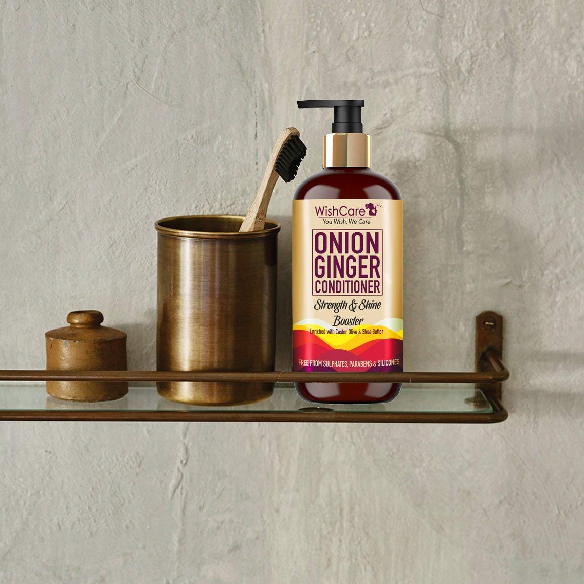 WishCare Onion Ginger Conditioner-300 ml image 5