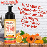 WishCare Vitamin C+ Pure Glow Face Wash - 150 ml image 2