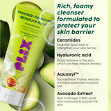 PLIX Avocado Ceramide Moisture Rush Juicy Cleanser and Guava Moisturizer Combo (150 ml) image 3